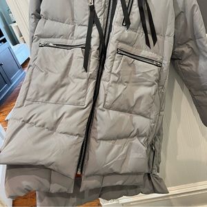 Orolay puffer parka gray M